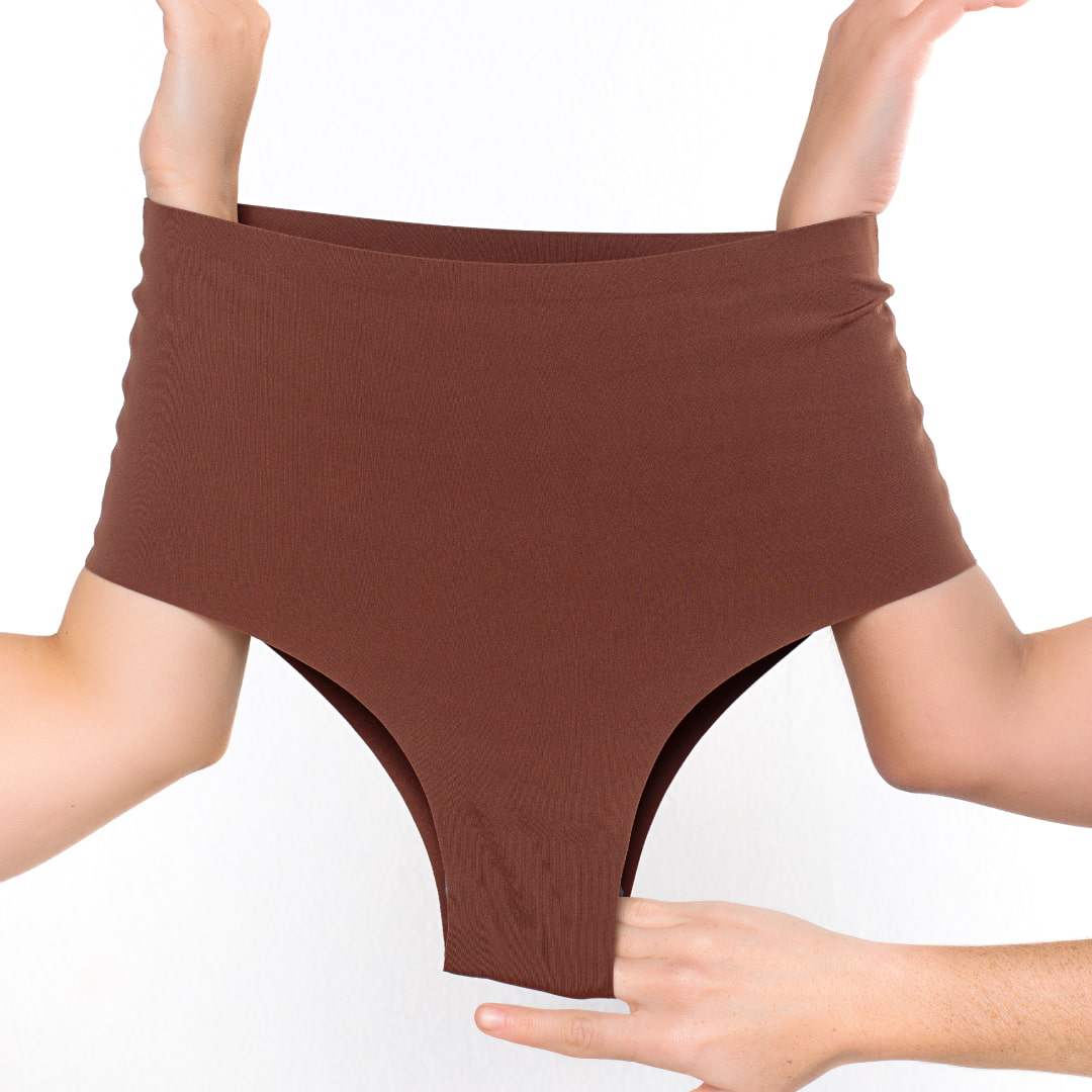 Calcinha Cós Alto Segunda Pele Skin UP