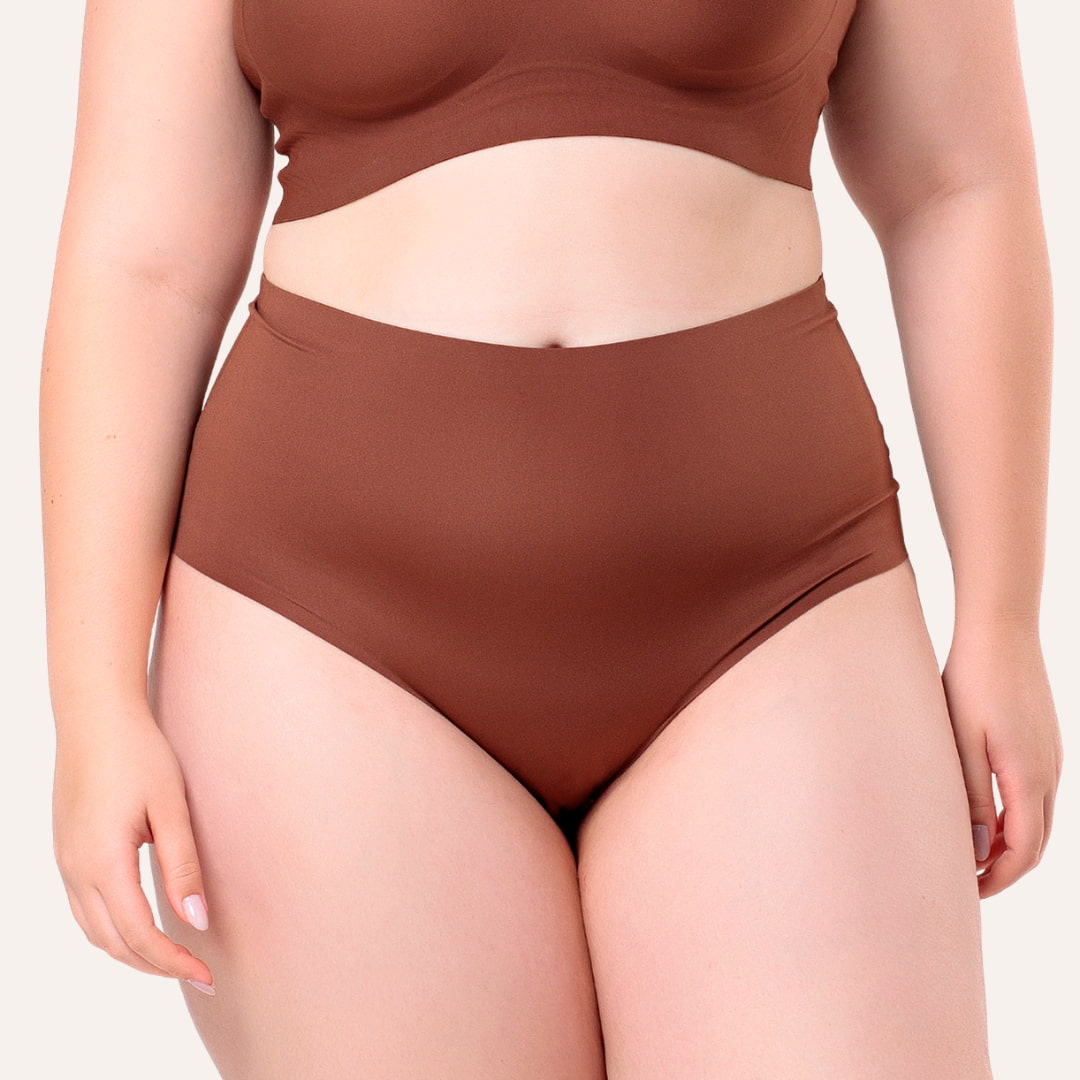 Calcinha Cós Alto Segunda Pele Skin UP - CP