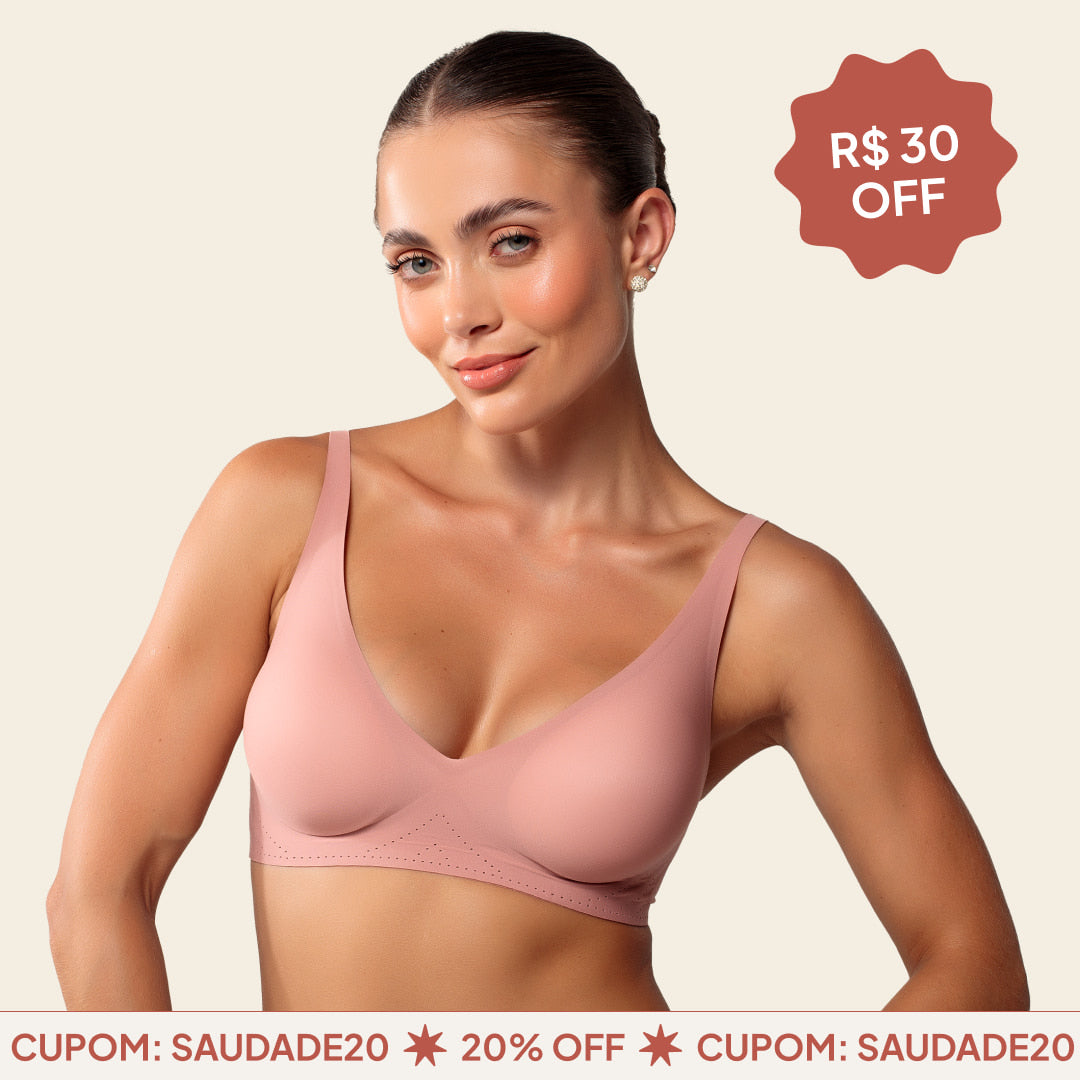 Sutiã Comfort Slim - R$ 30 OFF